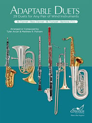 Adaptable Duets Eprint Clarinet/Bass Clarinet/Trumpet/Baritone T.C. cover Thumbnail